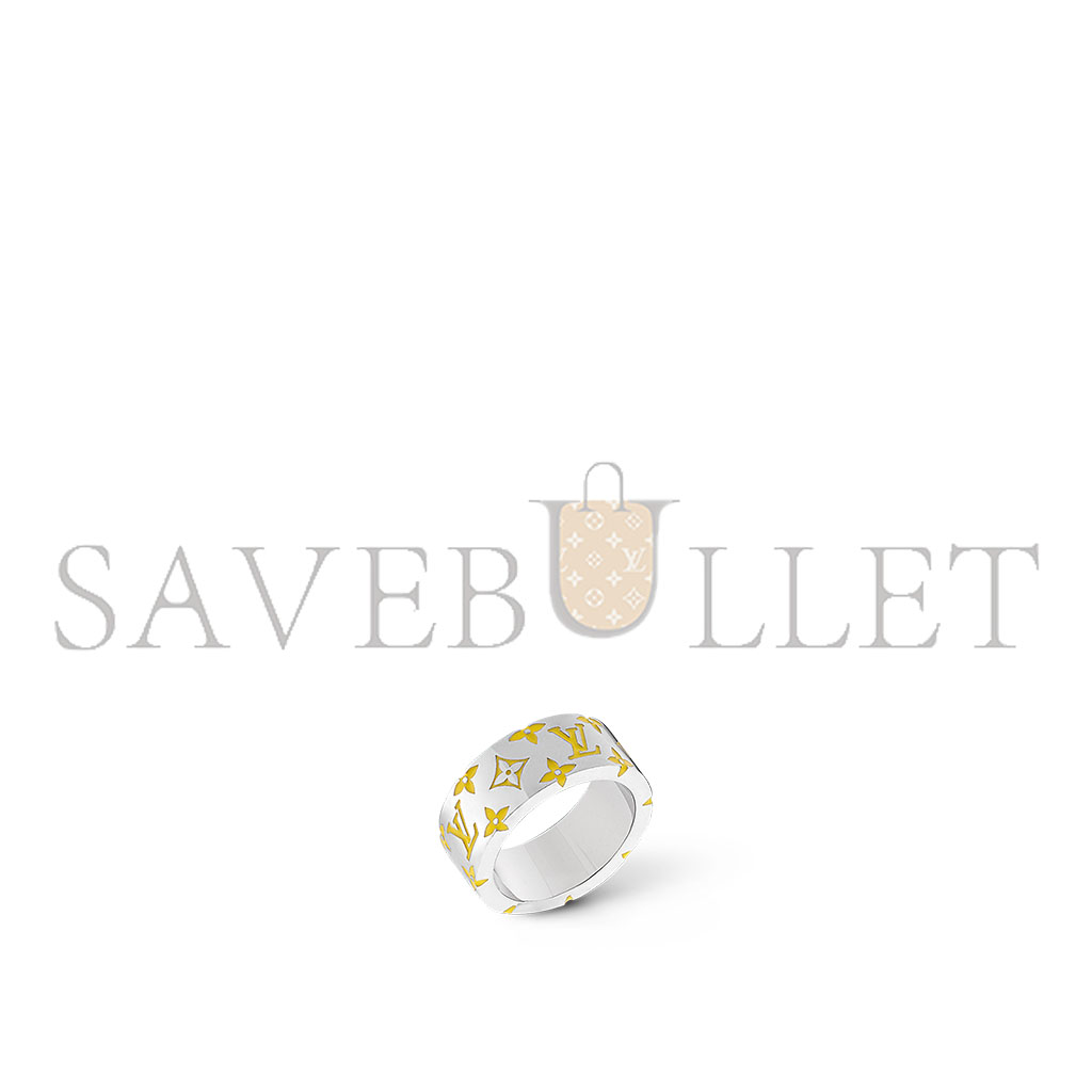 LOUIS VUITTON LV MOSAIC RING M1403M